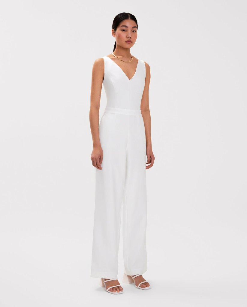 Kleidung IVY OAK  | Paulina Jumpsuit Schneeweiss